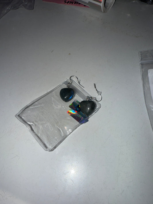 Labradorite earrings