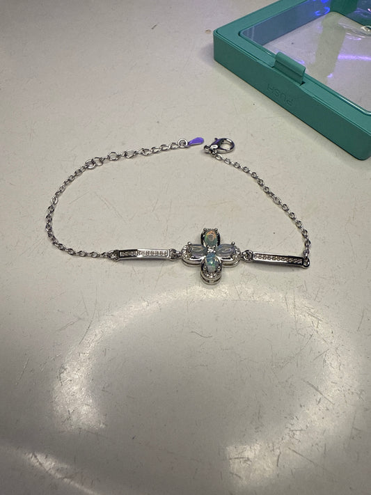 Opal clover bracelet small