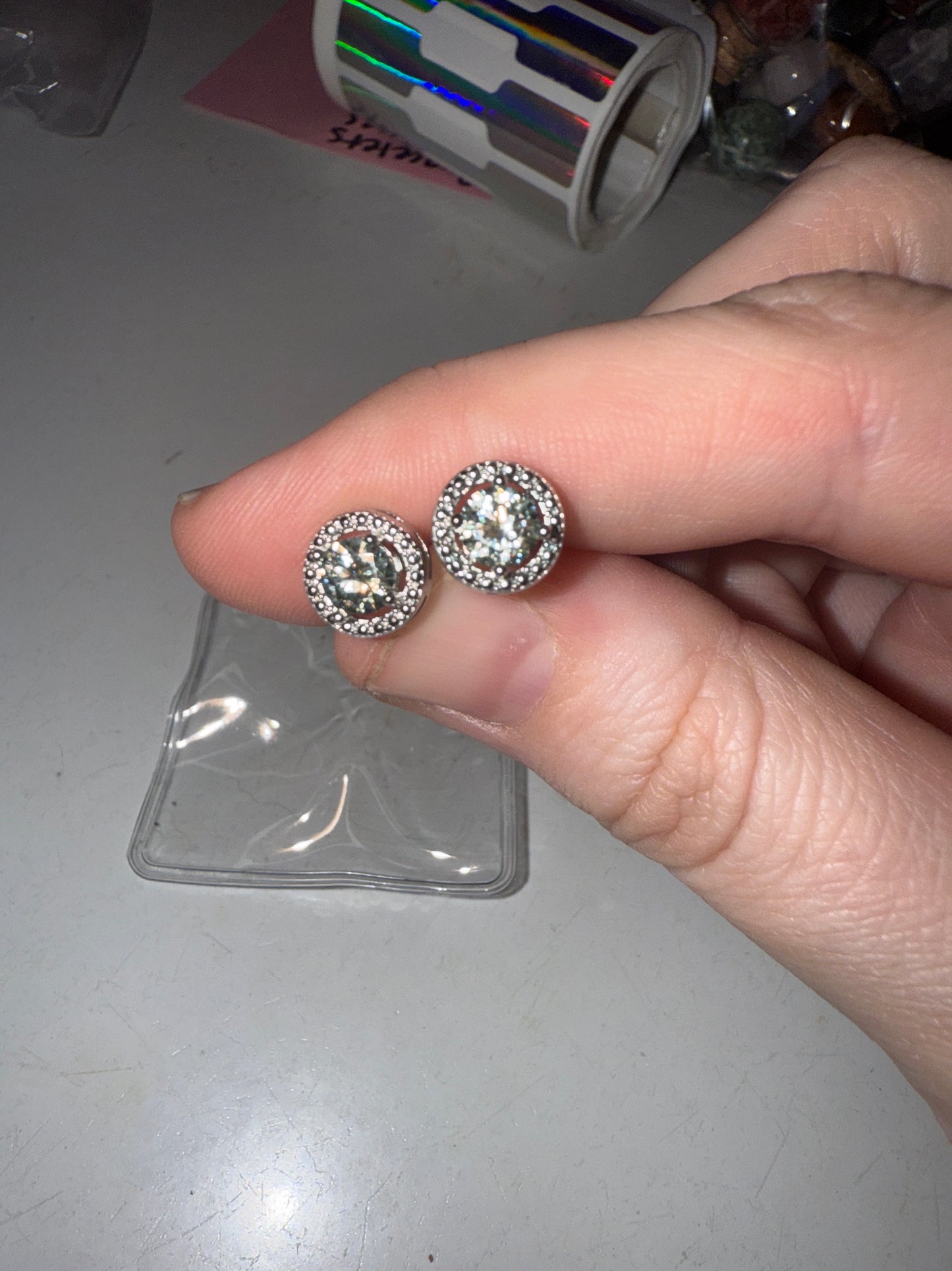 Topaz earrings