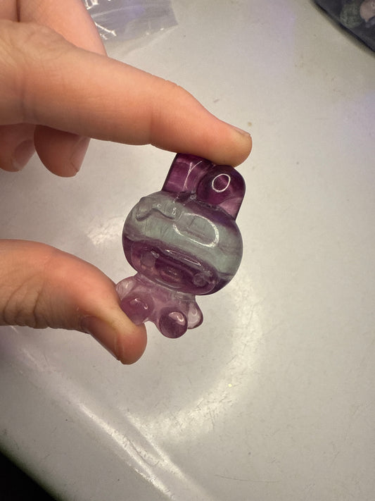 Fluorite carving