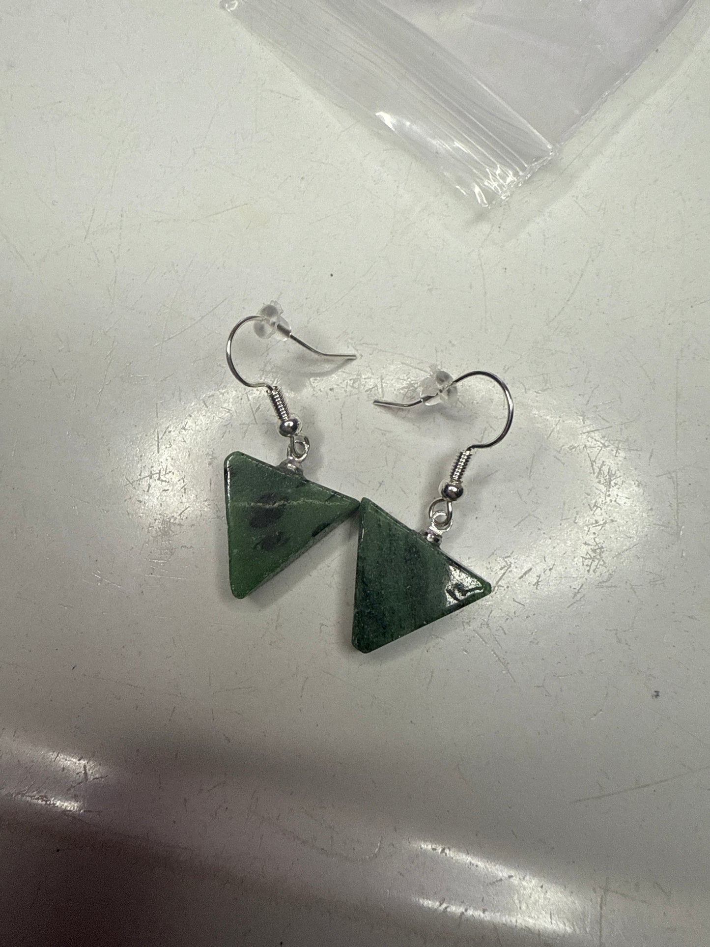 Kambaba jasper earrings