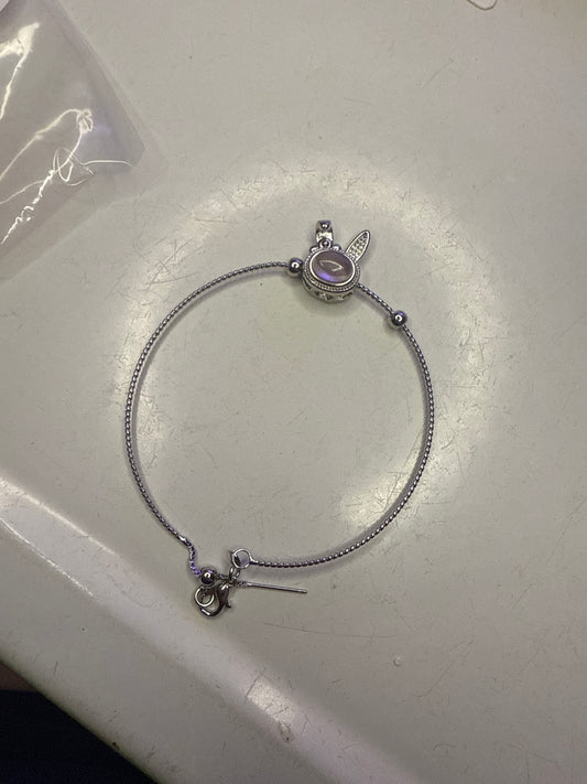 White moonstone bracelet